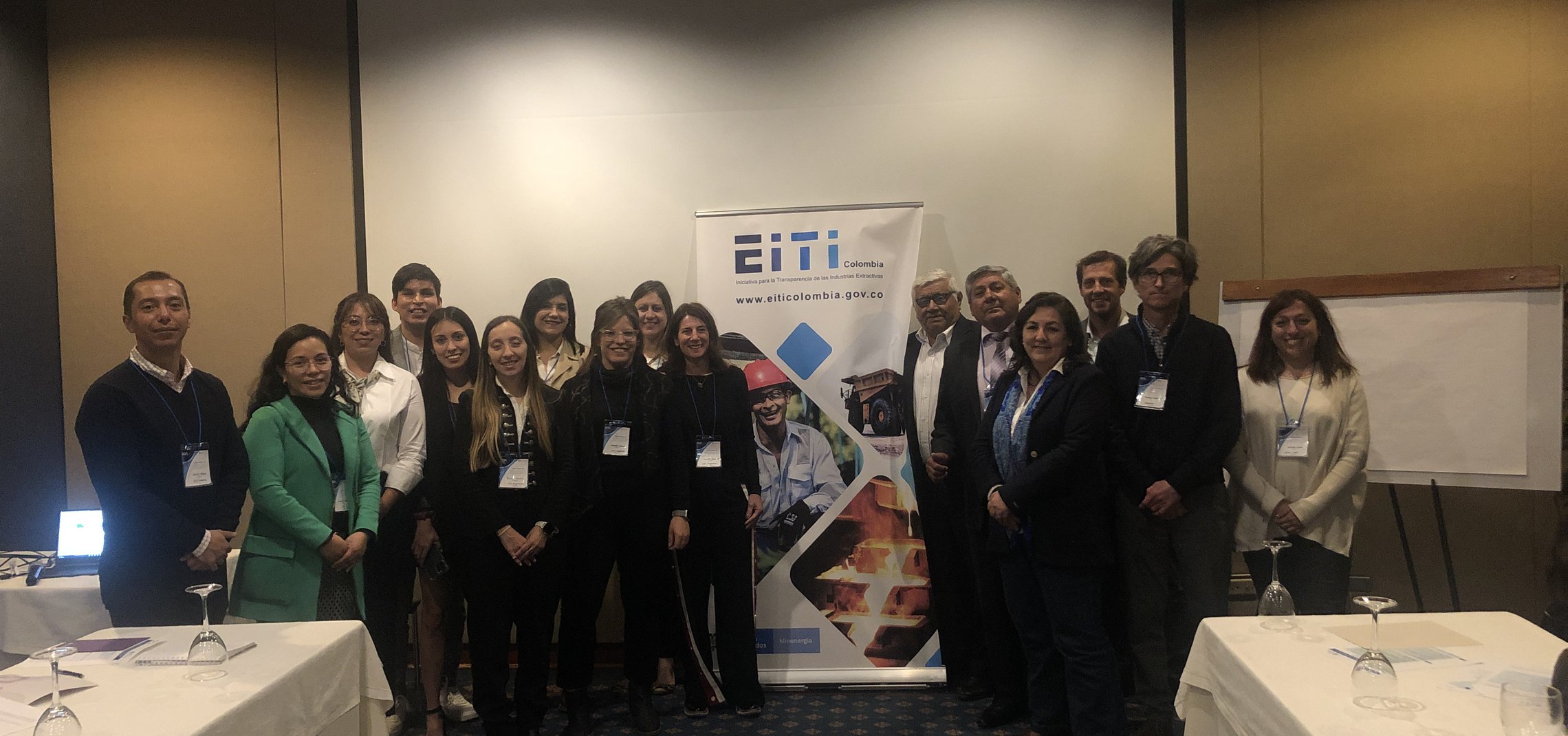 Colombia fue la sede del Taller Regional: Experiencias de la implementación de EITI a nivel subnacional y uso de las rentas generadas por la minería en países de la Región Andina